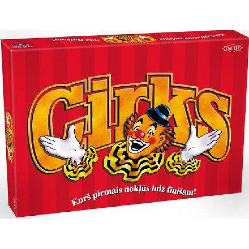 TACTIC Board game Circus (In Latvian lang.)