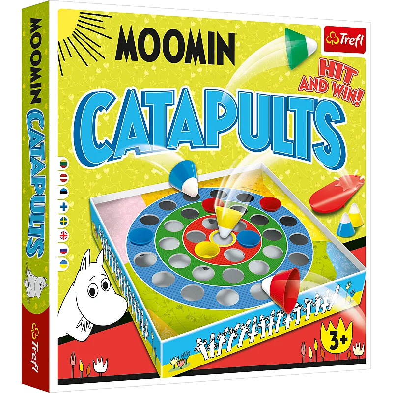 TREFL MOOMIN Board game Catapults TREFL MOOMIN Board game Catapults