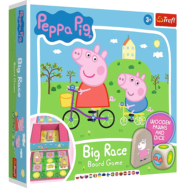TREFL PEPPA PIG game Big race TREFL PEPPA PIG game Big race
