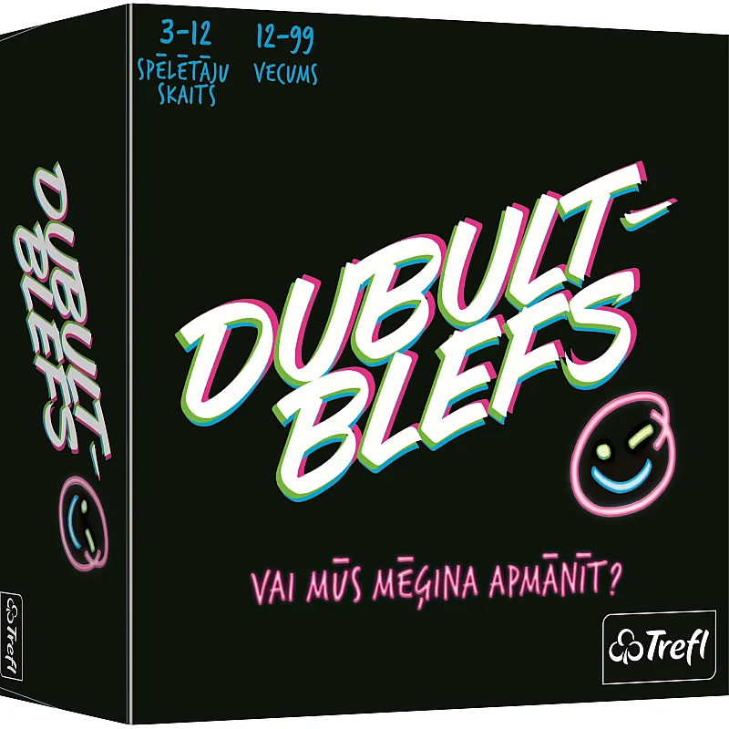 TREFL Board game Double bluff (In Latvian lang.) TREFL Board game Double bluff (In Latvian lang.)