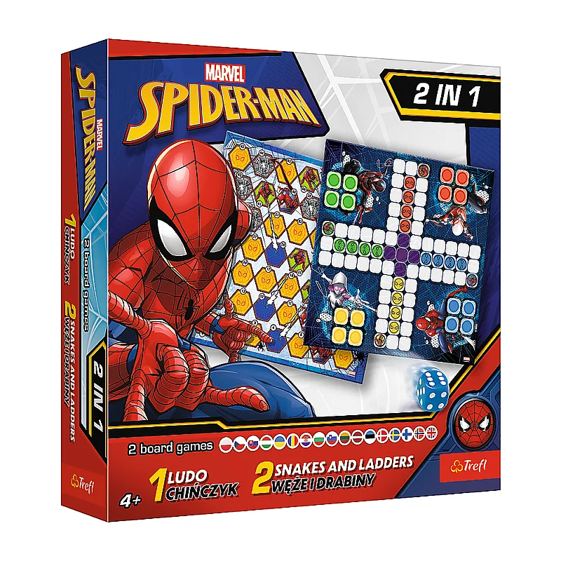TREFL SPIDER-MAN Board game 2 in 1 TREFL SPIDER-MAN Board game 2 in 1