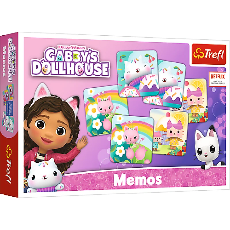 TREFL GABBY´S DOLLHOUSE Memo TREFL GABBY´S DOLLHOUSE Memo
