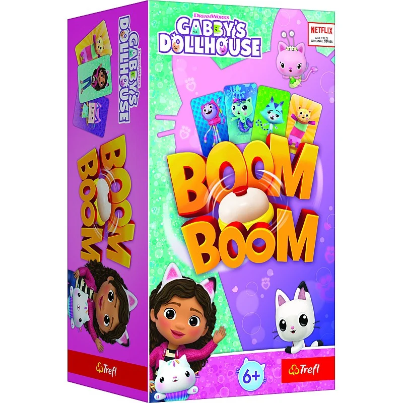 TREFL GABBY´S DOLLHOUSE Board game Boom Boom TREFL GABBY´S DOLLHOUSE Board game Boom Boom
