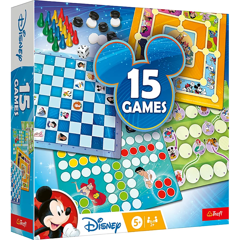 TREFL DISNEY Set of 15in1 games TREFL DISNEY Set of 15in1 games