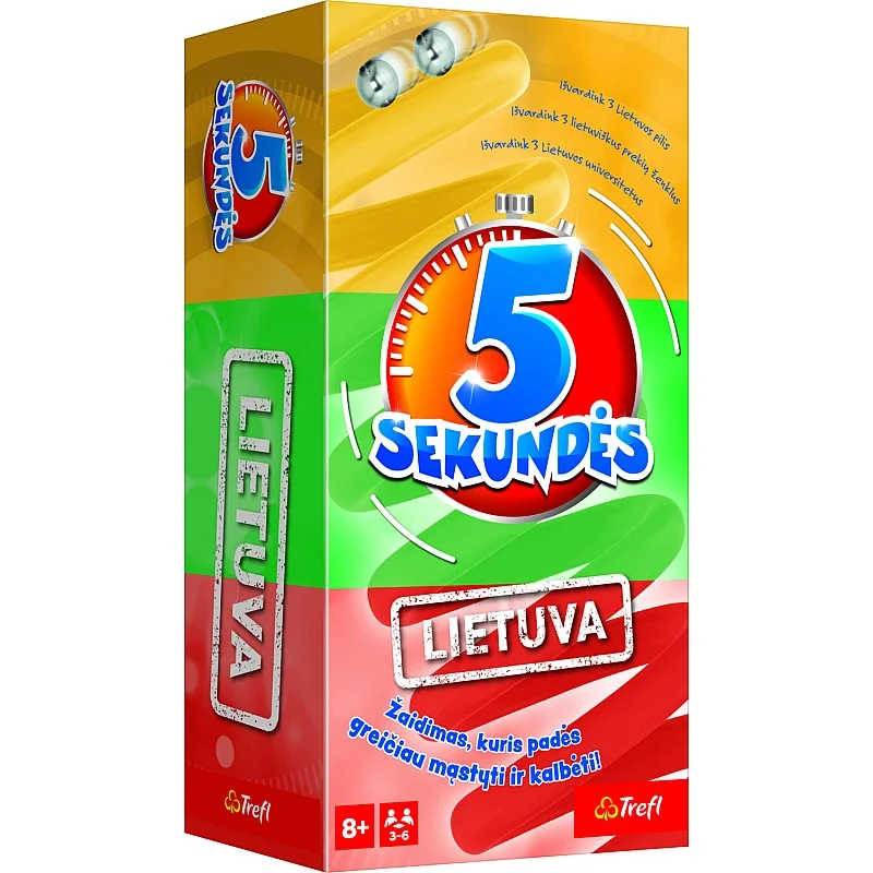 TREFL Board Game 5 seconds Lithuania TREFL Board Game 5 seconds Lithuania