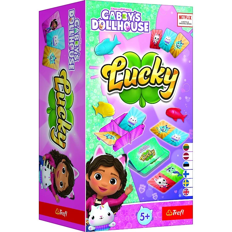 TREFL GABBY´S DOLLHOUSE Board Game Lucky TREFL GABBY´S DOLLHOUSE Board Game Lucky