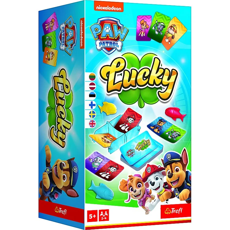 TREFL PAW PATROL Board Game Lucky TREFL PAW PATROL Board Game Lucky
