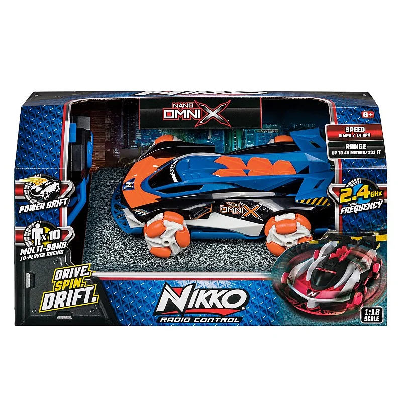 NIKKO RC Automašīna Nano Omni X, mērogs 1:18 NIKKO RC Automašīna Nano Omni X, mērogs 1:18