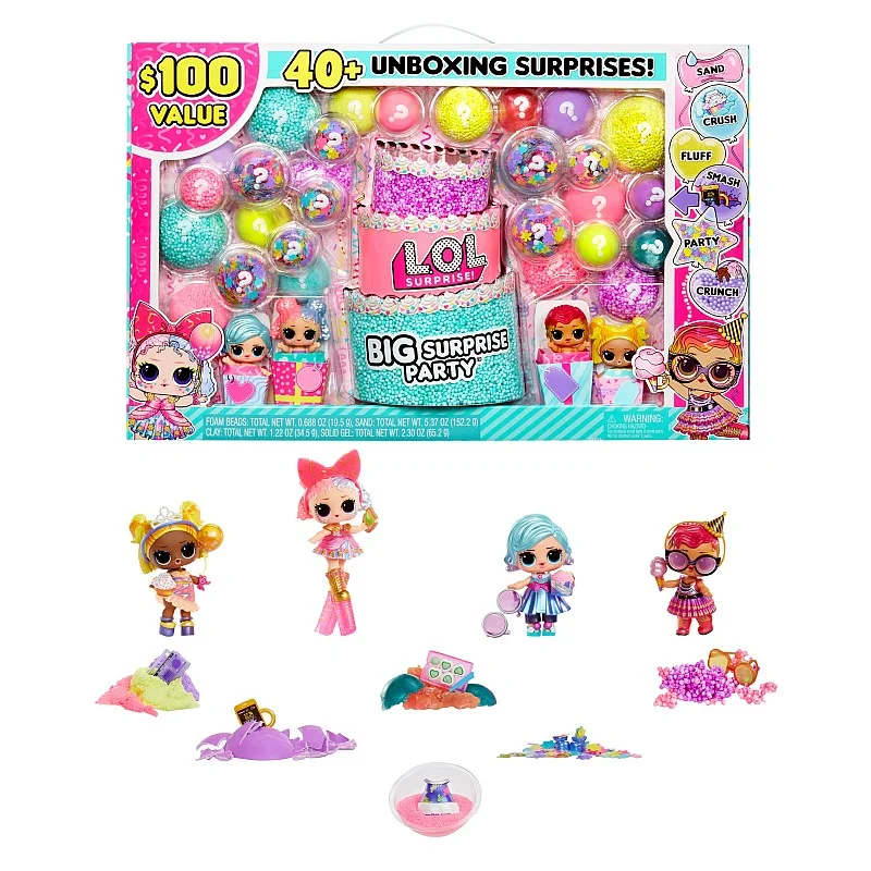 LOL Big Surprise Party spēļu komplekts LOL Big Surprise Party spēļu komplekts