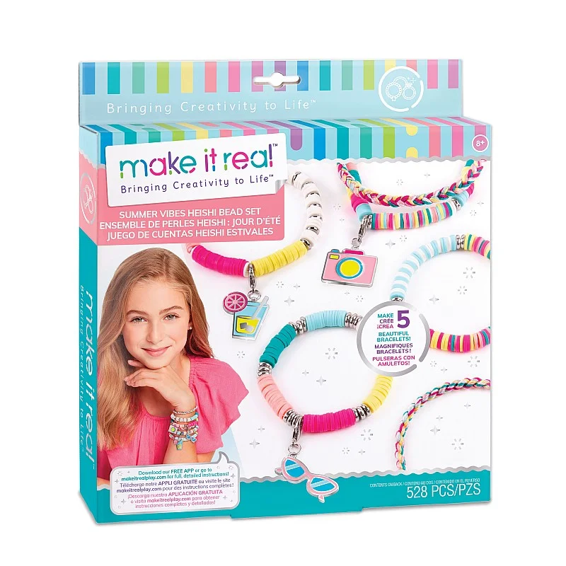 MAKE IT REAL Vasarīgas Heishi pērlīšu aproces MAKE IT REAL Vasarīgas Heishi pērlīšu aproces