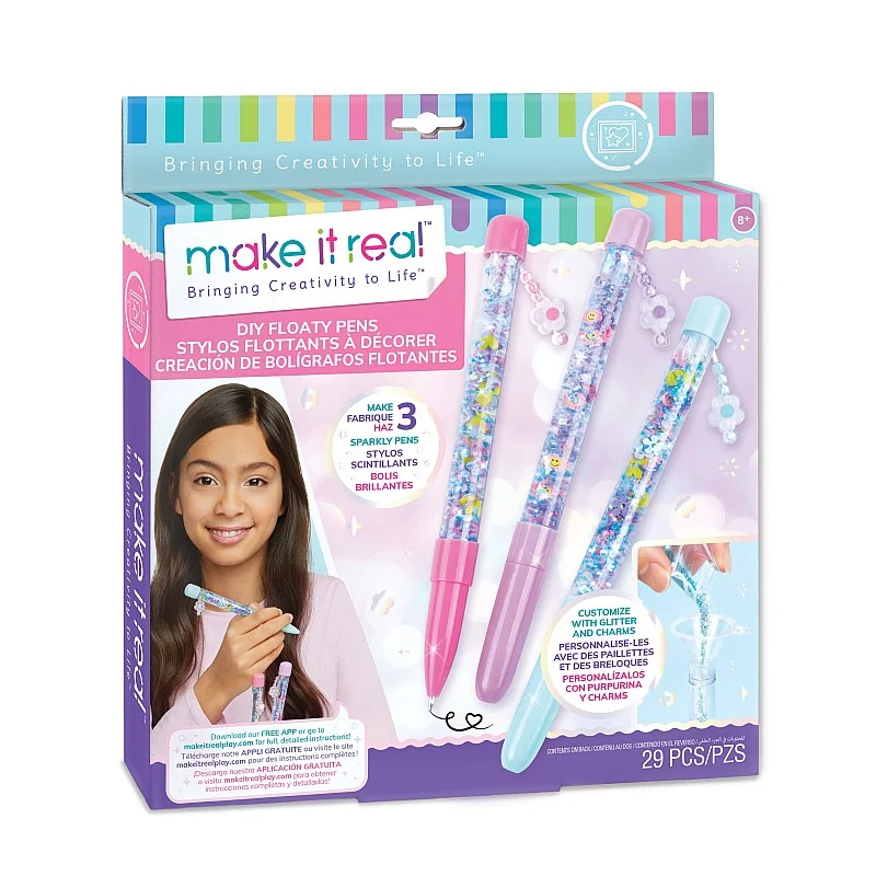 MAKE IT REAL DIY Pildspalvu komplekts MAKE IT REAL DIY Pildspalvu komplekts