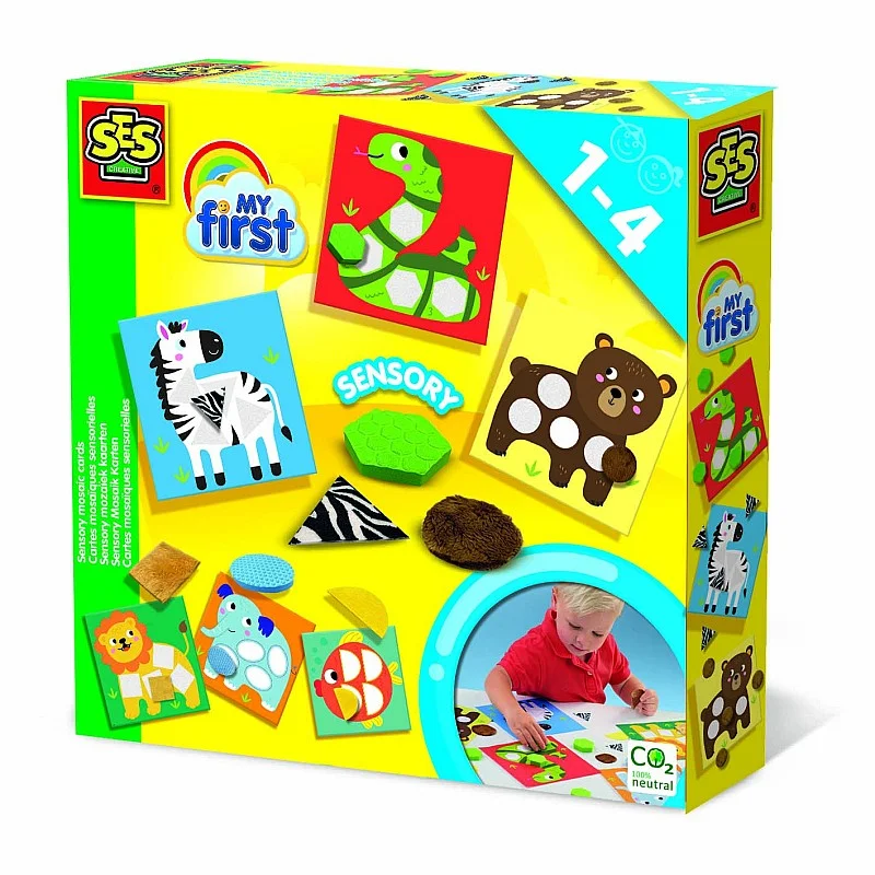 SES My first Sensory mosaic cards