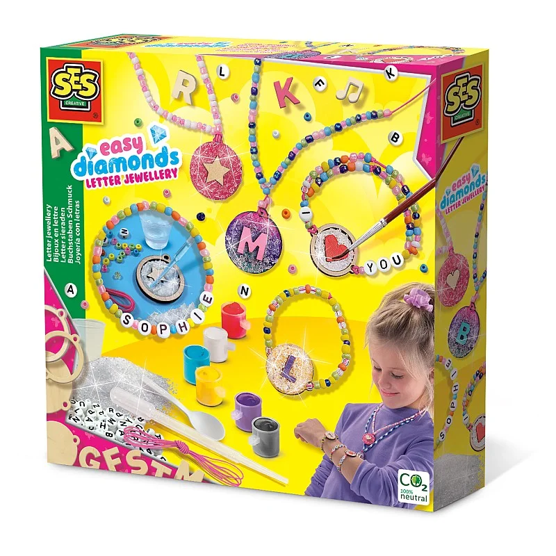 SES Vienkārši dimantiņi "Burtu rotaslietas" SES Vienkārši dimantiņi "Burtu rotaslietas"