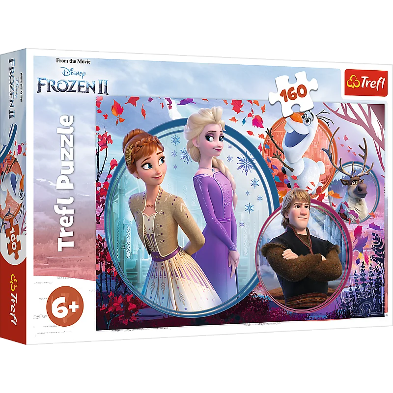 TREFL FROZEN puzzle Frozen II 160 pcs