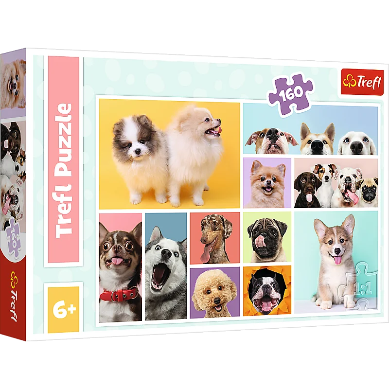TREFL puzzle Dogs 160 pcs