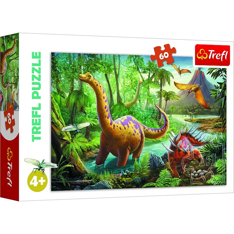 TREFL puzzle Dinosaurs 60 pcs