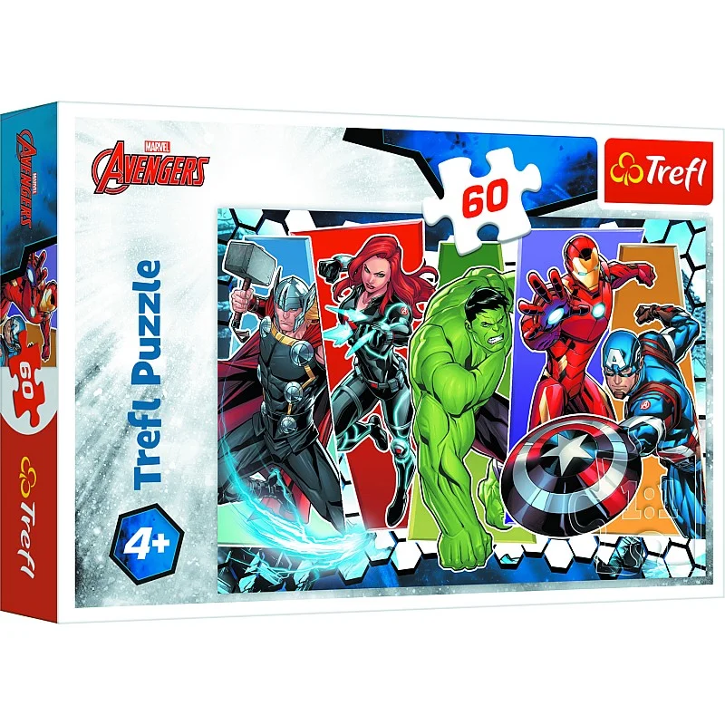TREFL AVENGERS Pusles, 60 osa TREFL AVENGERS Pusles, 60 osa