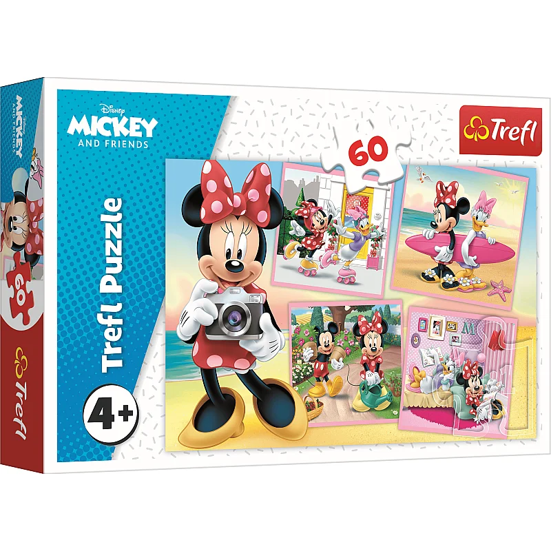 TREFL DISNEY Pusle Minni-hiir, 60 osa TREFL DISNEY Pusle Minni-hiir, 60 osa