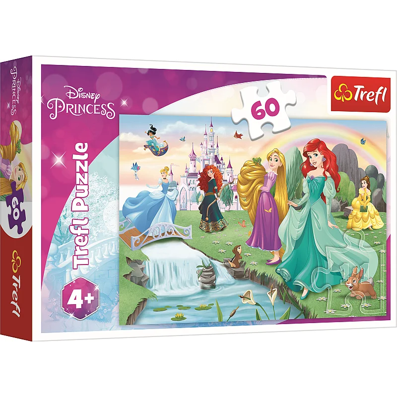 TREFL DISNEY PRINCESS puzzle 60 pcs
