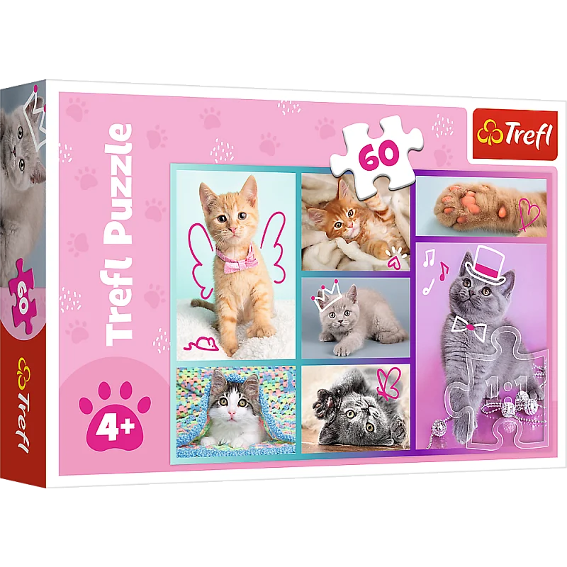 TREFL Pusle Kassipojad, 60 osa TREFL Pusle Kassipojad, 60 osa