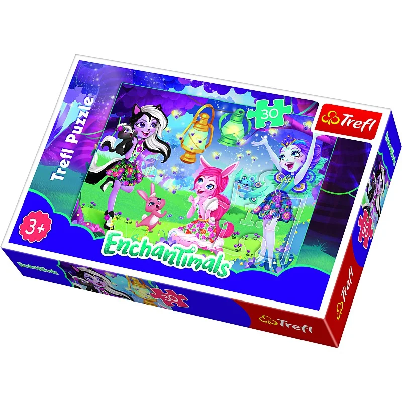 TREFL ENCHANTIMALS puzzle 30 pcs