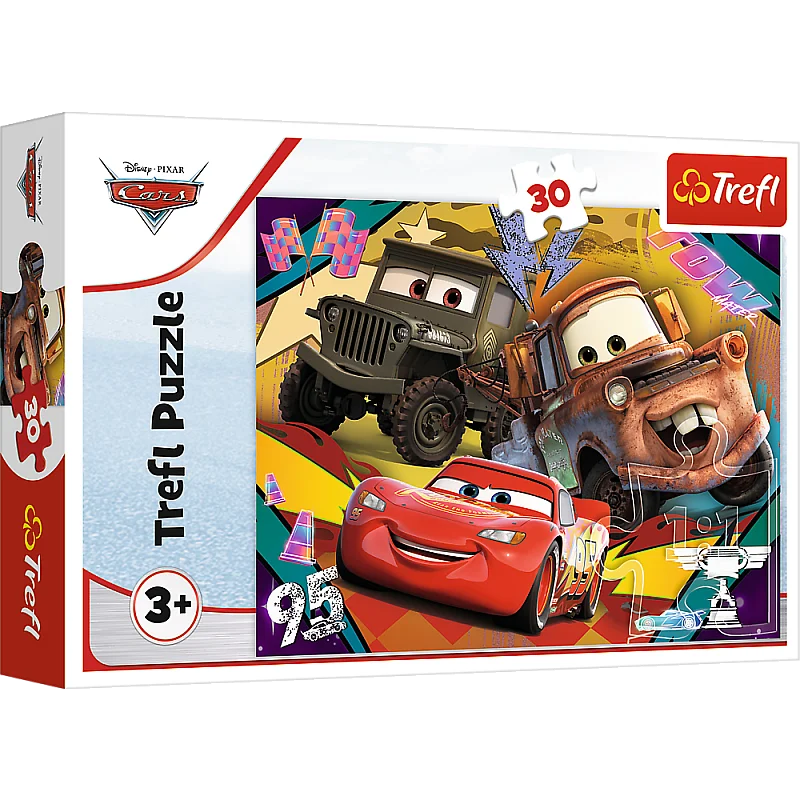 TREFL CARS Puzzle, 30 pcs