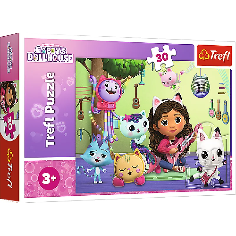TREFL GABBY´S DOLLHOUSE Pusle, 30 osa TREFL GABBY´S DOLLHOUSE Pusle, 30 osa