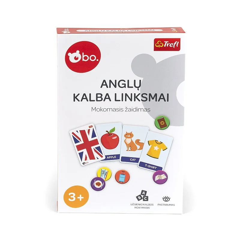 bo. Educational board game "English is fun" (In Lithuanian lang.) bo. Educational board game "English is fun" (In Lithuanian lang.)