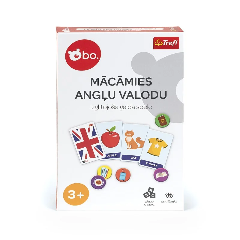bo. Educational board game "English is fun" (In Latvian lang.) bo. Educational board game "English is fun" (In Latvian lang.)