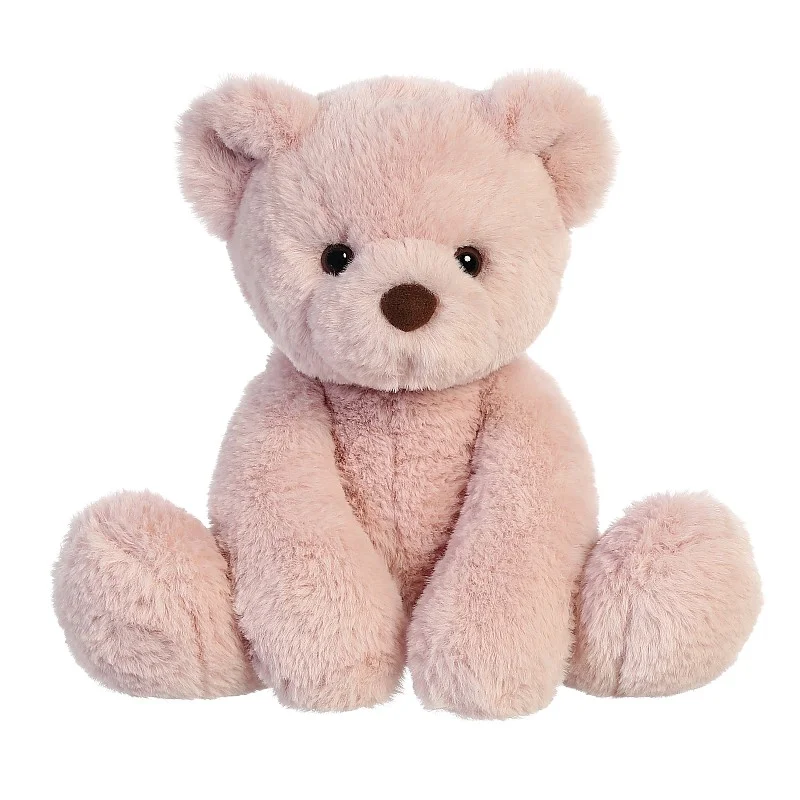 AURORA Soft toy bear, dusty pink, 30 cm