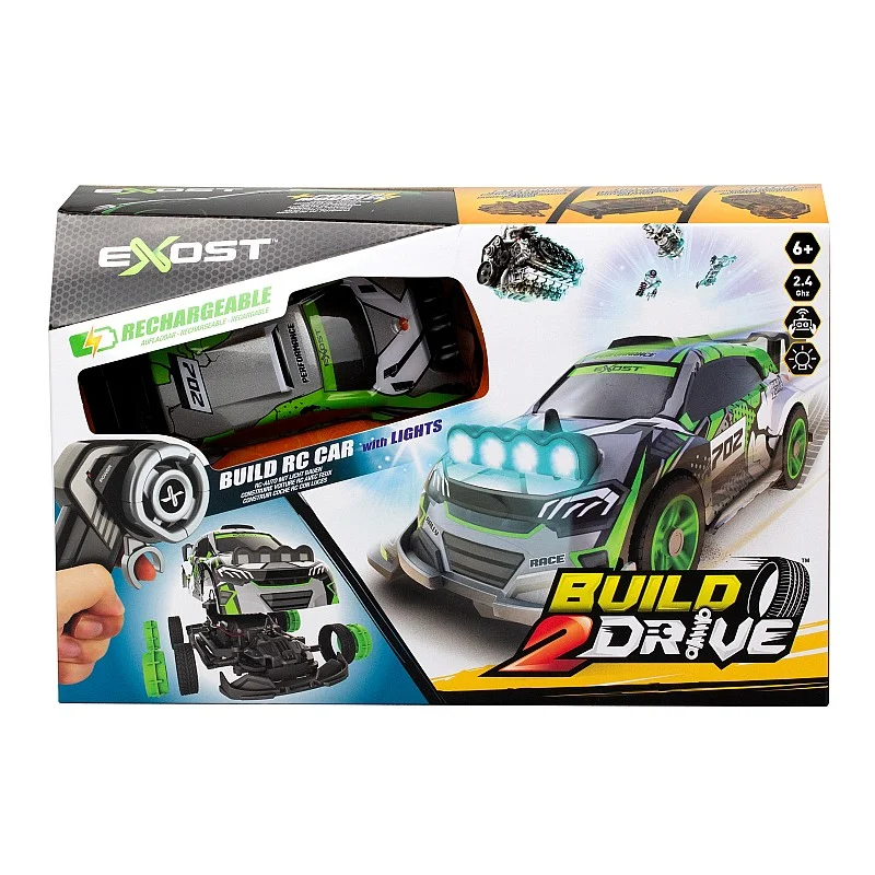 EXOST Radio vadāmā automašīna Build 2 Drive - Rally Spotlights, 15 cm