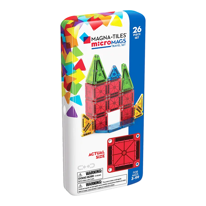 MAGNA-TILES Micromags travel set 26 pcs