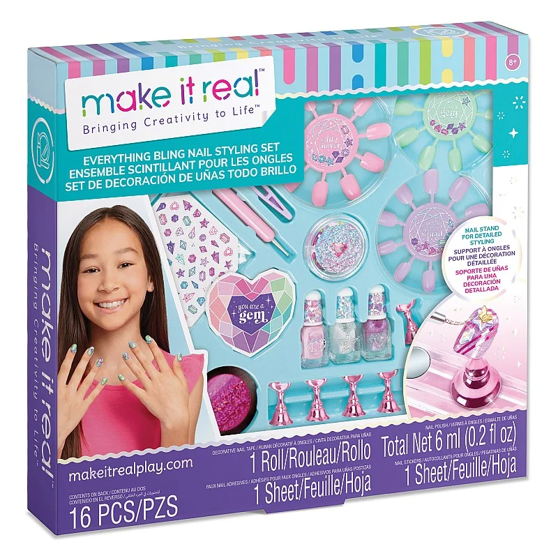 MAKE IT REAL DIY Nagu modelēšanas komplekts MAKE IT REAL DIY Nagu modelēšanas komplekts