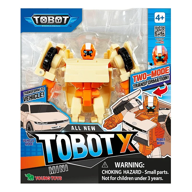 TOBOT Transforming figure Tobot X Mini, 11 cm TOBOT Transforming figure Tobot X Mini, 11 cm