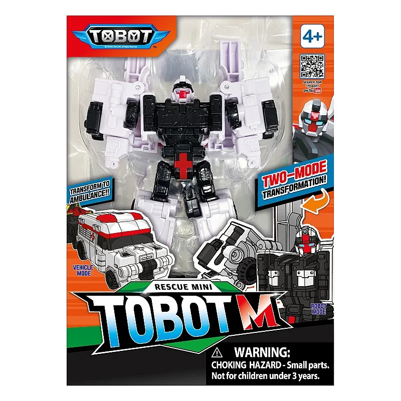 TOBOT Transforming figure Tobot M Mini, 11 cm TOBOT Transforming figure Tobot M Mini, 11 cm