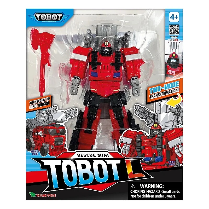 TOBOT Transforming figure Tobot P Mini, 9 cm TOBOT Transforming figure Tobot P Mini, 9 cm