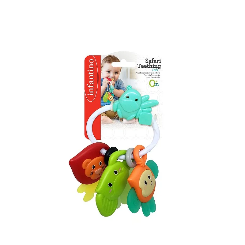 INFANTINO Košļājama rotaļlieta, Safari