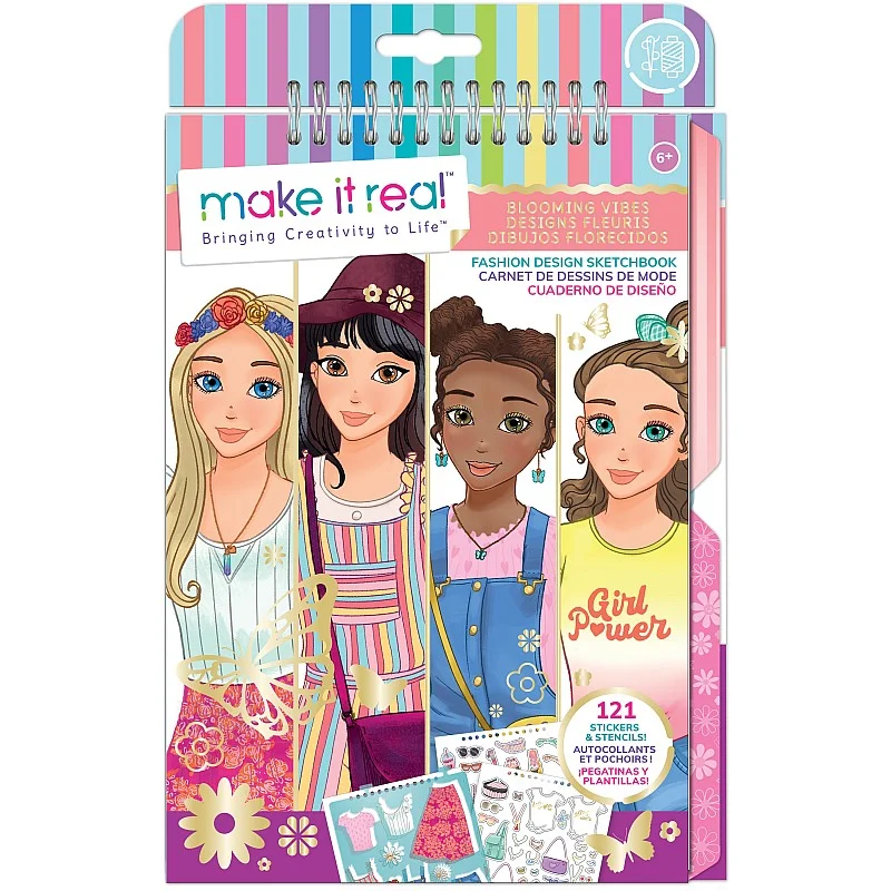 MAKE IT REAL Skiču burtnīca "Mīlestība and Margrietiņas" MAKE IT REAL Skiču burtnīca "Mīlestība and Margrietiņas"