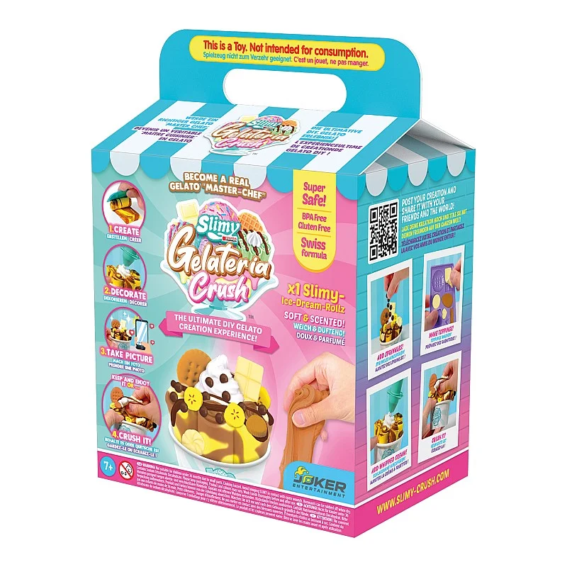 SLIMY DIY Rinkinys „Gelateria“ SLIMY DIY Rinkinys „Gelateria“