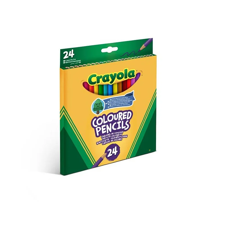 CRAYOLA 24 Krāsu zīmuļi CRAYOLA 24 Krāsu zīmuļi