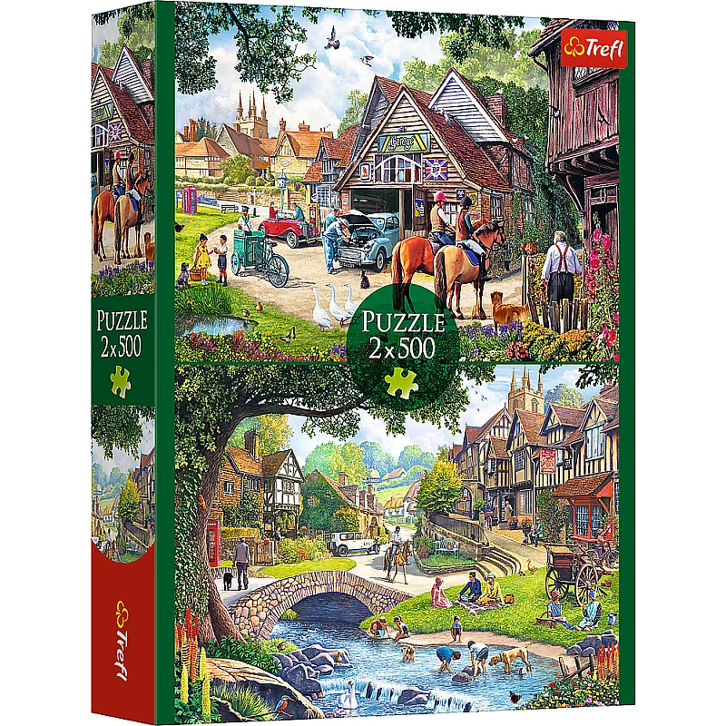 TREFL Pusle komplekt Idüll, 2x500 osa TREFL Pusle komplekt Idüll, 2x500 osa