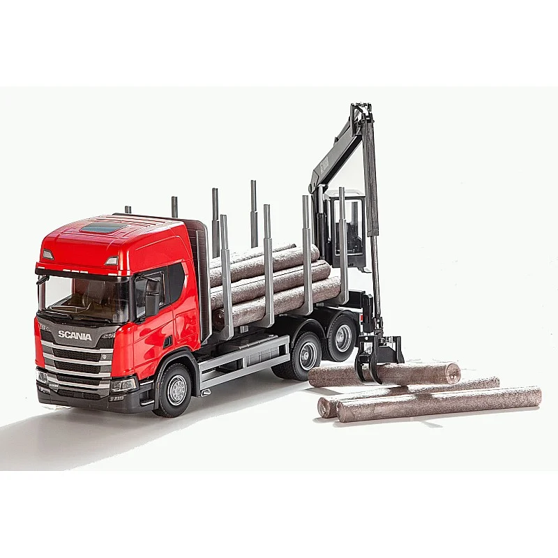 Scania CR 20H baļķvedējs, mērogs 1:25 Scania CR 20H baļķvedējs, mērogs 1:25