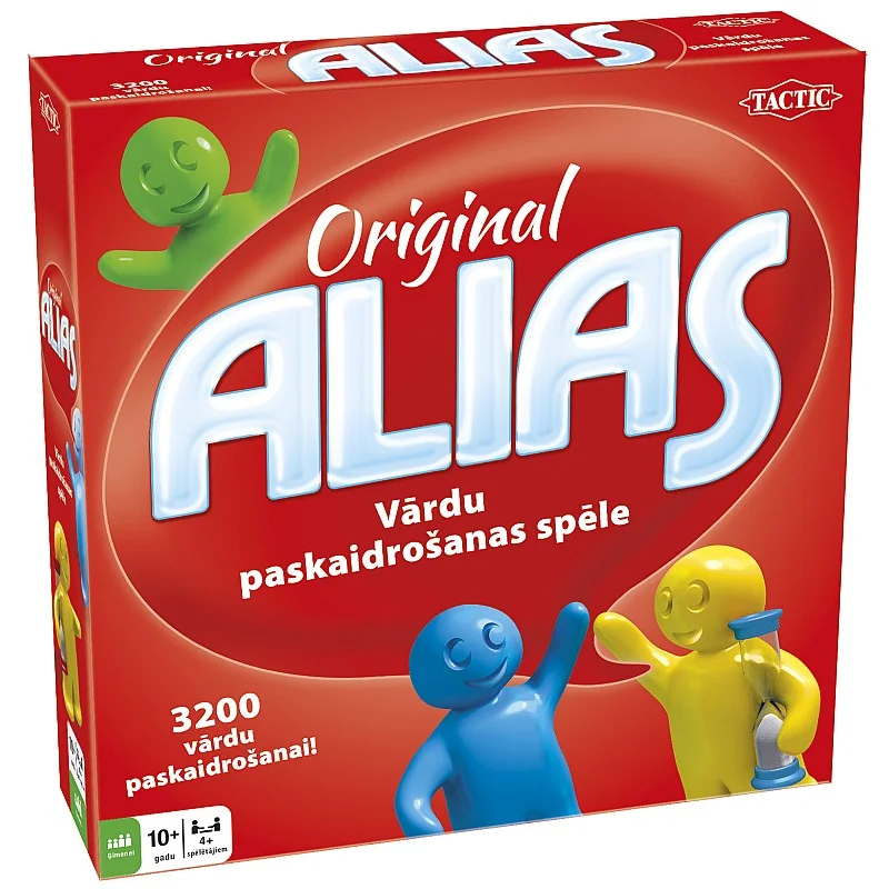TACTIC Board Game Alias Original (In Latvian lang.) TACTIC Board Game Alias Original (In Latvian lang.)