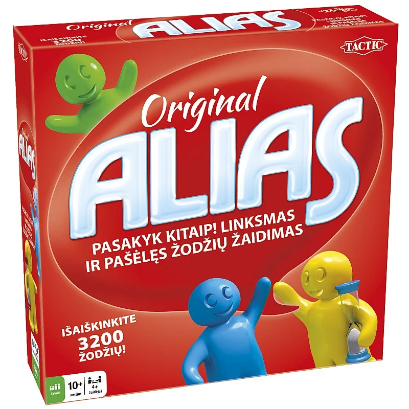 TACTIC Board game Alias (In Lithuanian lang.) TACTIC Board game Alias (In Lithuanian lang.)