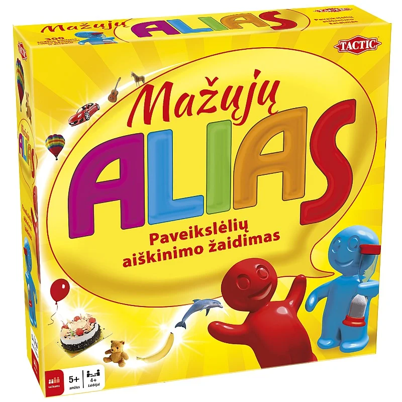 TACTIC Board game Kids Alias (In Lithuanian lang.)