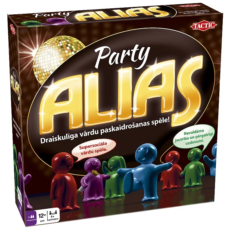 TACTIC board game Party Alias (In Latvian lang.) TACTIC board game Party Alias (In Latvian lang.)