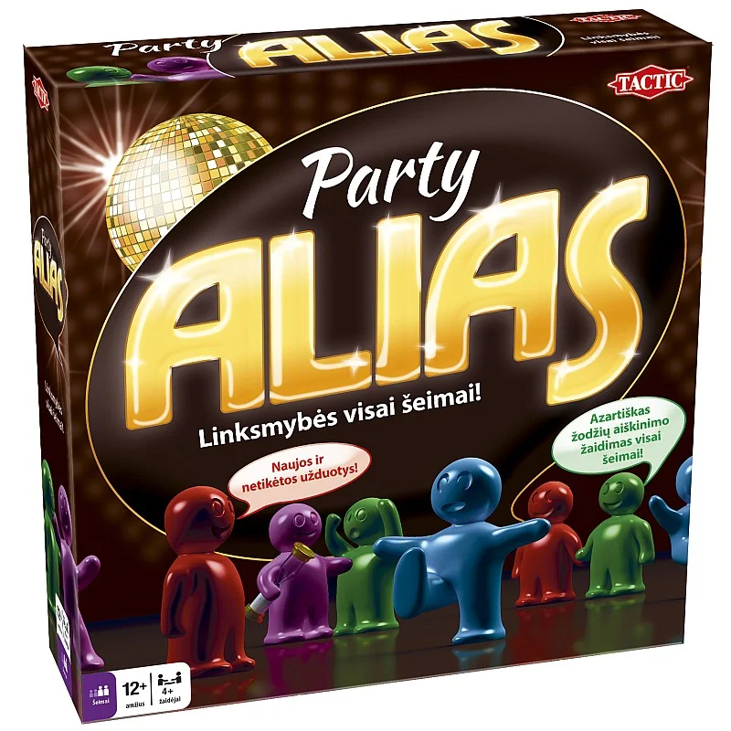 TACTIC Board game Alias Party (In Lithuanian lang.) TACTIC Board game Alias Party (In Lithuanian lang.)