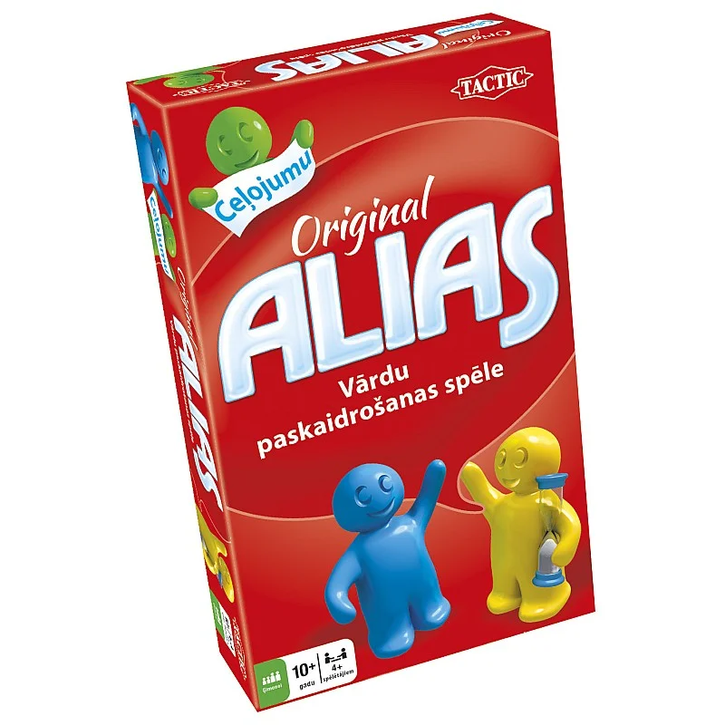 TACTIC Board game Alias Original, Travel (In Latvian lang.)