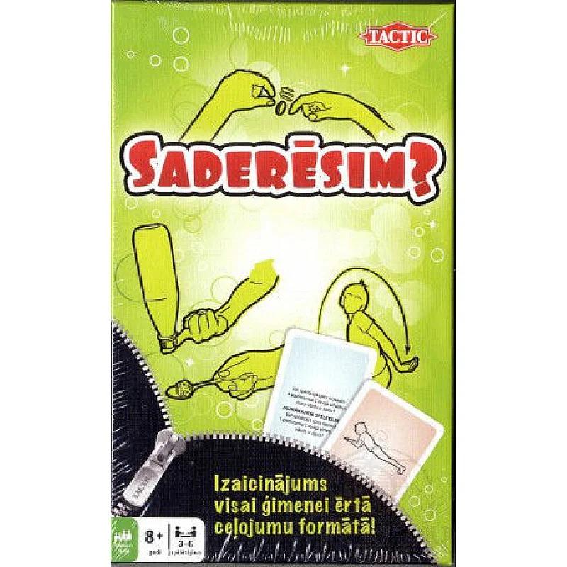 TACTIC Board game Wanna Bet? Travel (In Latvian lang.)