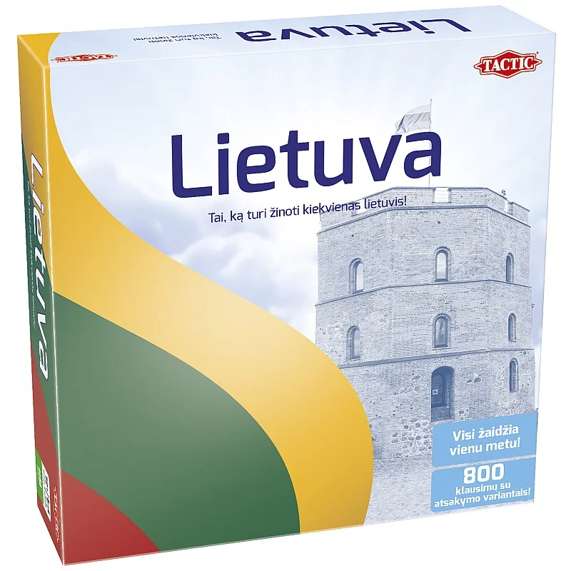 TACTIC Board game Lithuania Trivia (In Lithuanian lang.) TACTIC Board game Lithuania Trivia (In Lithuanian lang.)